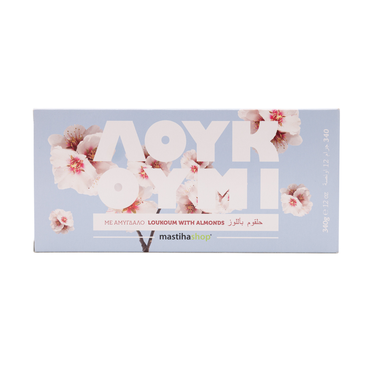 Λουκούμι με αμύγδαλο, 340gr