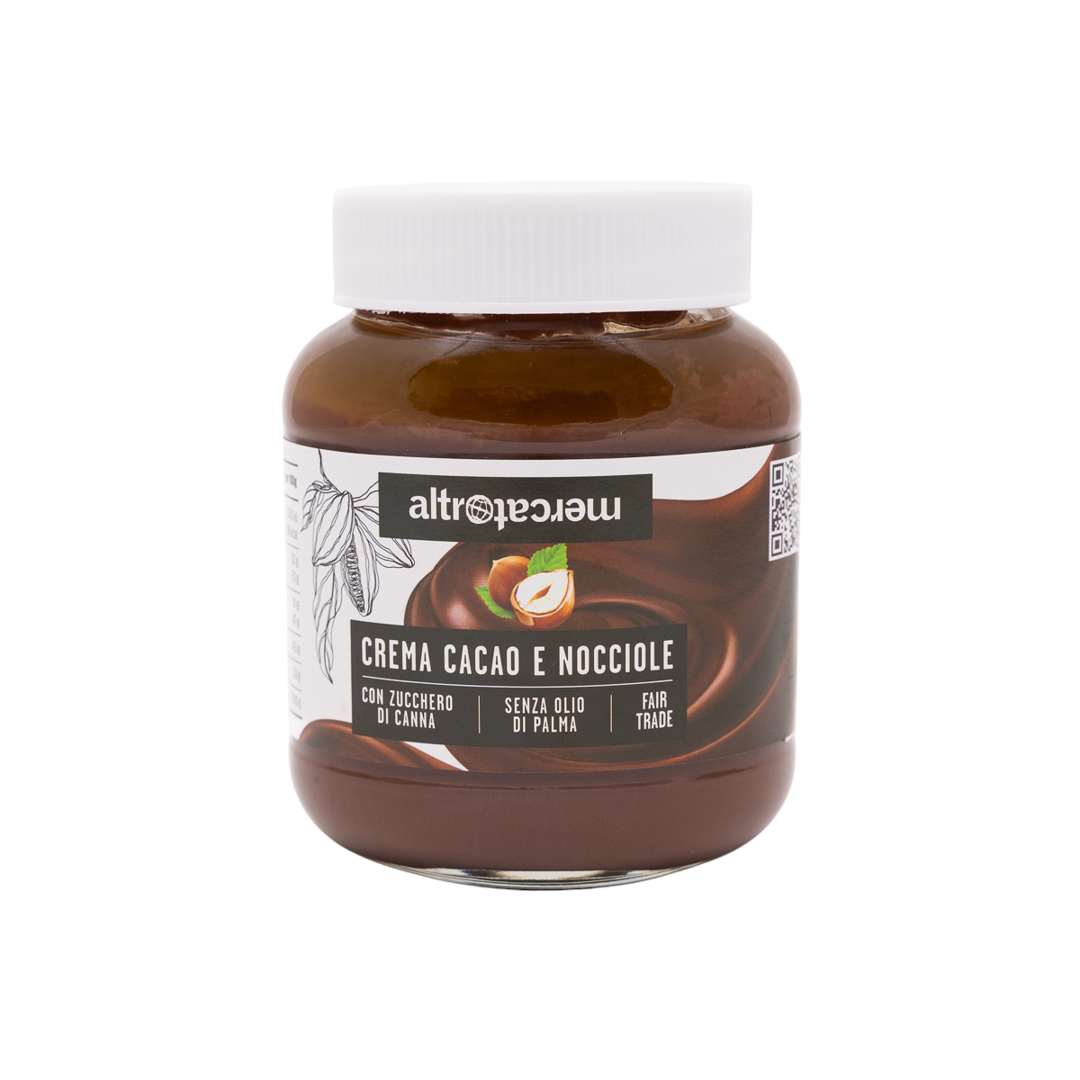 Κρέμα κακάο με πραλίνα φουντουκιού, 400gr