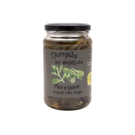 Γλυστρίδα τουρσί, σε μηλόξυδο, EcoGaia Farm, 340gr