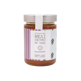 Μέλι Πεύκο με Άνθη, Πηλίου, Beeomelodies, 420gr