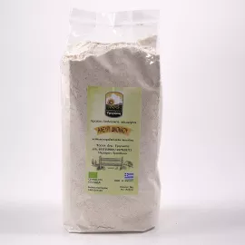Αλεύρι από δίκοκκο σιτάρι BIO, Βιοκαλλιέργειες Τριγώνη 1kg