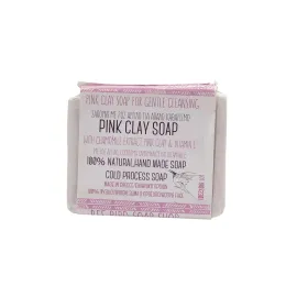 Σαπούνι με ροζ άργιλο για απαλό καθαρισμό, Bee Bird Soap, 120gr