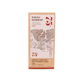 Σοκολάτα 75%, Kakau Worship, 75gr