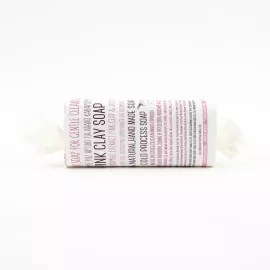 Σαπούνι με Ροζ άργιλο για απαλό καθαρισμό, Pink Clay Soap 50gr