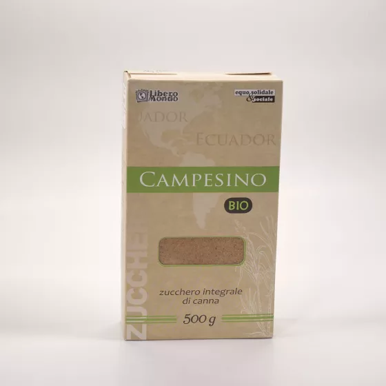 Ζάχαρη πλήρης από ζαχαροκάλαμο BIO, Campesino 500gr