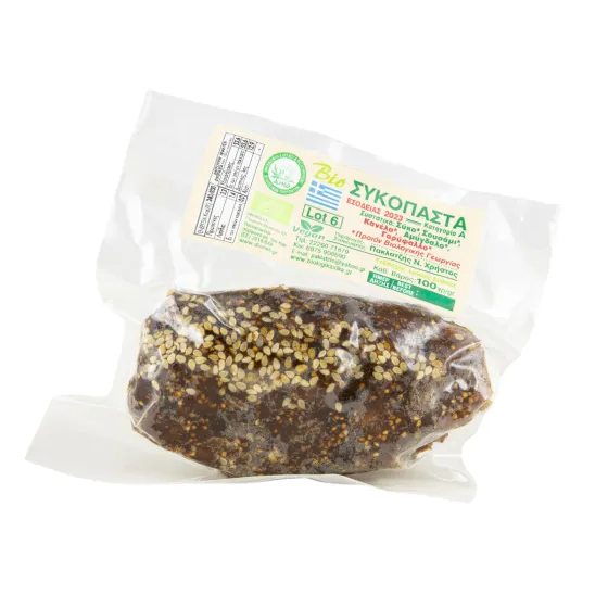 Συκόπαστα με μπαχαρικά ΒΙΟ, Ιστιαίας, 100gr