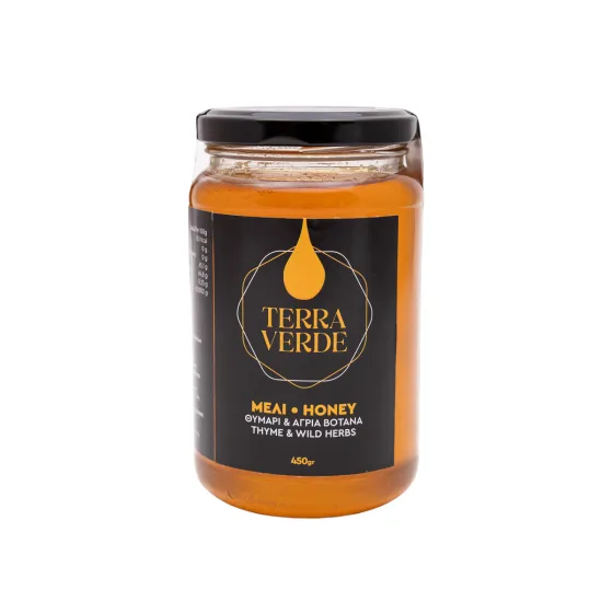 Μέλι Θυμάρι και Άγρια Βότανα, Terra Verde, 450gr