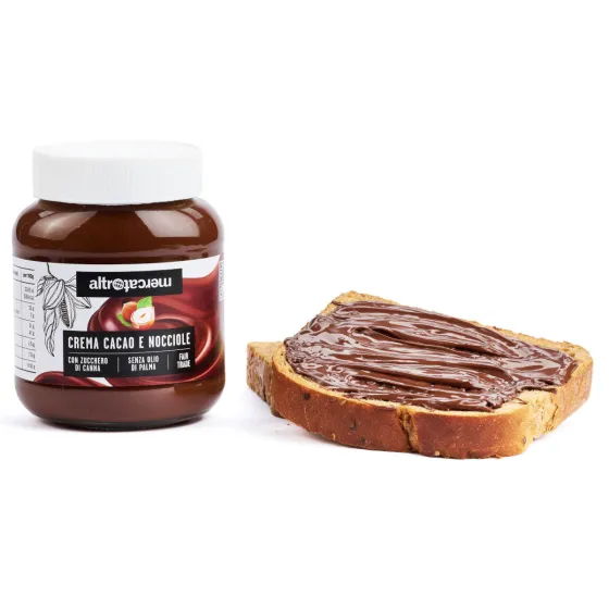 Κρέμα κακάο με πραλίνα φουντουκιού, 400gr