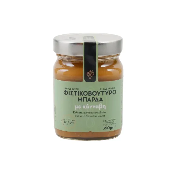 Φυστικοβούτυρο με κάνναβη, Μπάρδας, 350gr