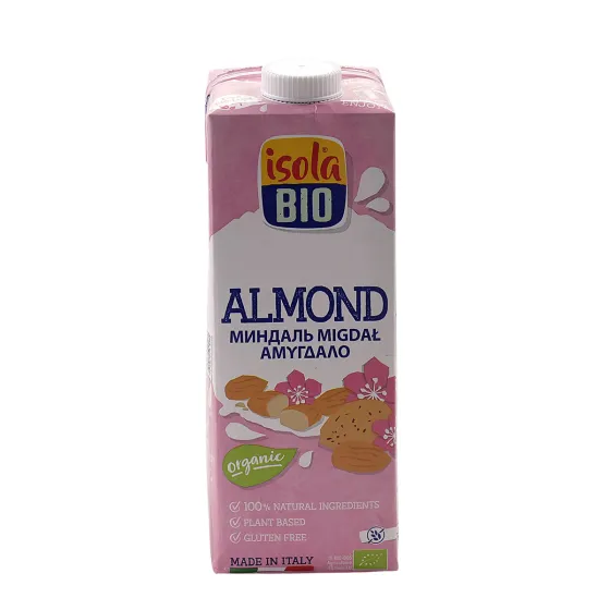 Ρόφημα αμυγδάλου ΒΙΟ, Isolabio, 1ltr