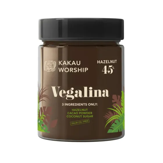 Πραλίνα φουντουκιού, Vegalina, Kakau Worship, 350gr