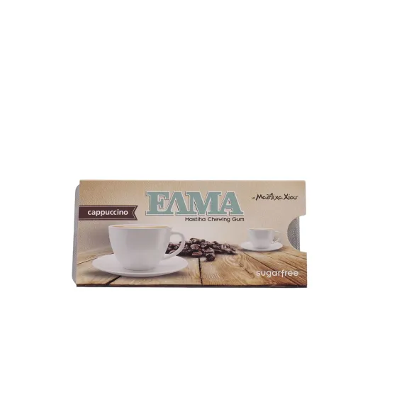 Τσίχλες μαστίχας cappuccino, χωρίς ζάχαρη, ΕΛΜΑ